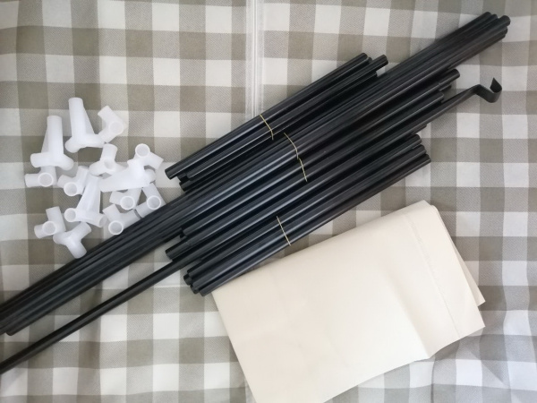 Шкаф складной каркасный тканевый WARDROBE mod.8890 Односекционный с 1 полкой. SM Home 90х45х155 см.