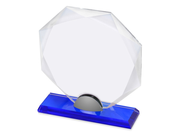 Награда «Diamond», Цвет прозрачный/синий