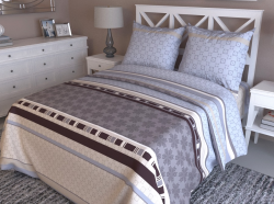 Постельное белье, бязь Комплект двух спальный (175*215 см; 180*215 см; 70*70-см -2 шт) Меридиан Живые фотографии внутри