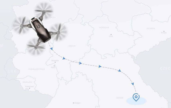 Квадрокоптер Fold Drone LF606 WiFi  с камерой 3.0 Pixels