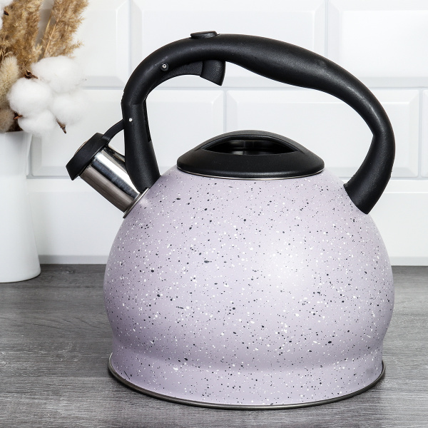 Чайник 3,0 л,ручка Бакелит/ KISIGA / KSG-443 /уп 12/ 0,76/индукция / трехслойное дно