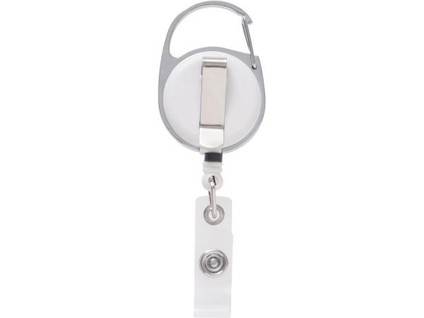 Чехол для пропуска с ретрактором «Favor», Цвет черный