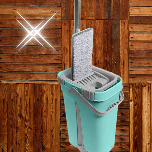 Насадка для швабры с механизмом отжима You'll LOVE из микрофибры