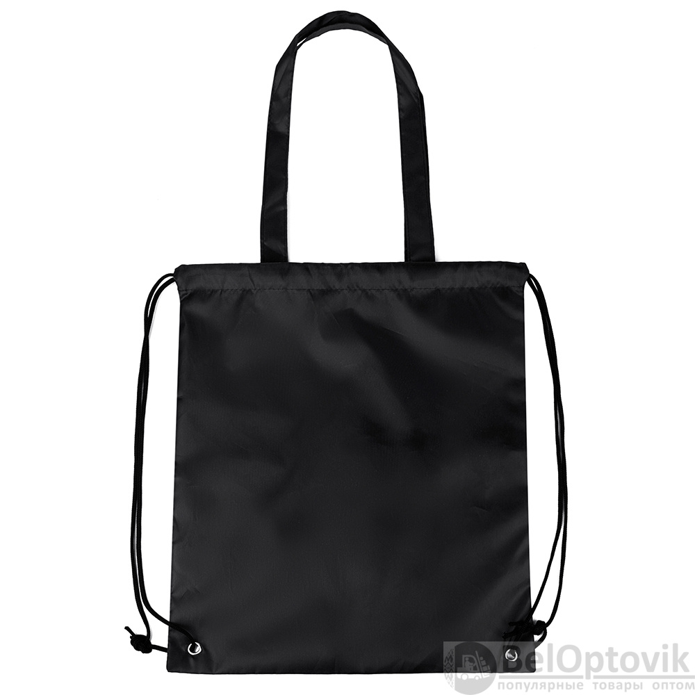 Сумка-рюкзак для покупок LUKMORY, чёрная