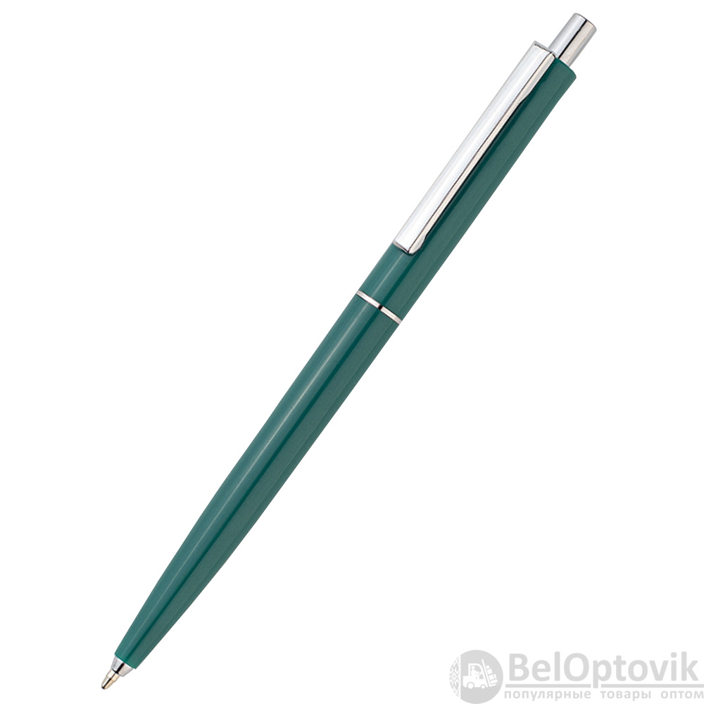 Ручка пластиковая Dot, изумрудный