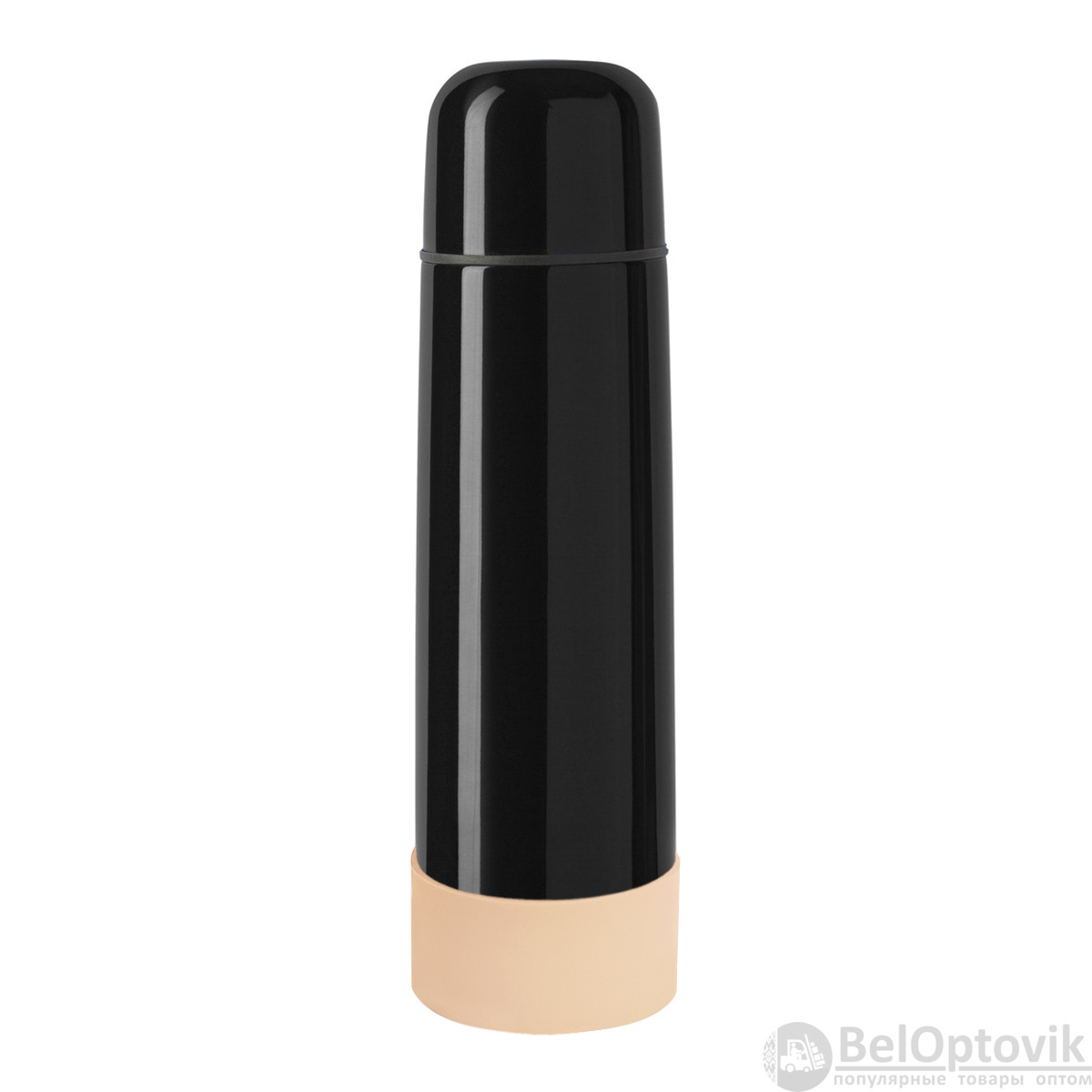 Термос Picnic Bright To Go, чёрный/бежевый