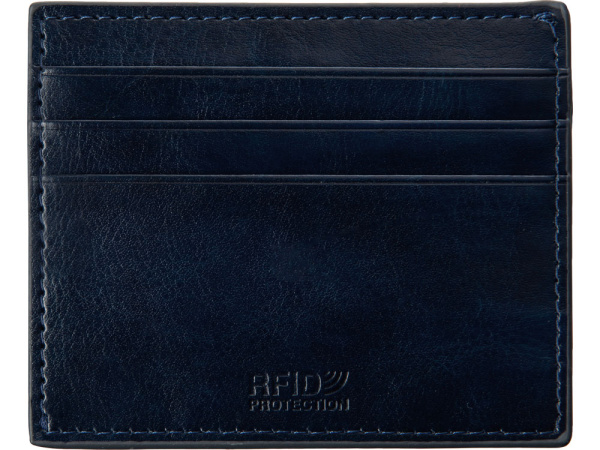 Картхолдер для 6 карт с RFID-защитой «Fabrizio», Цвет синий