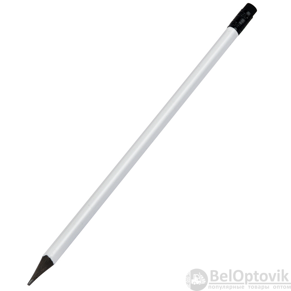 Карандаш из переработанного сырья Unicorn, чёрный