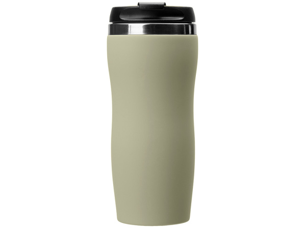 Термокружка «Mony Steel» soft-touch, Цвет оливковый