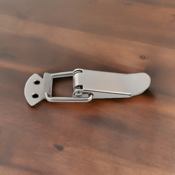 Замок гладкий 128*41,3 мм., Никель / Долговечный и эффективный