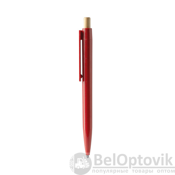 Ручка из пшеничного волокна CARINI, красная