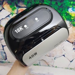 Гибридная лампа для маникюра Professional Nail 48 W CCFL+LED Черный корпус