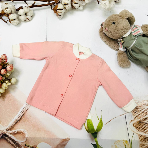 Кофточка для новорожденных детей Bebika, натуральный хлопок (13/15-2)