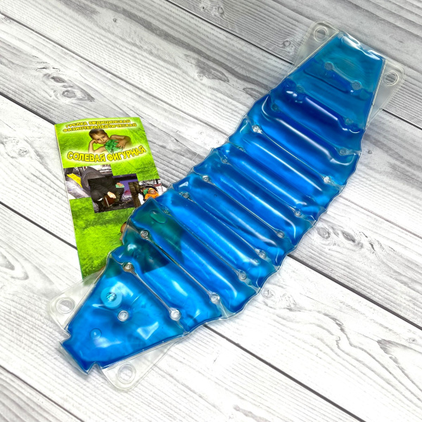 Солевая грелка Пояс, активатор "кнопка", размер 15 х 50 см Цвет Микс