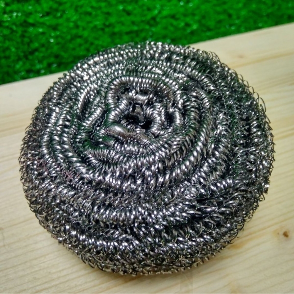 Губка металлическая для интенсивной очистки неделикатных поверхностей, 40 гр