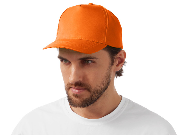 Бейсболка «Poly», Размер 56, Цвет оранжевый