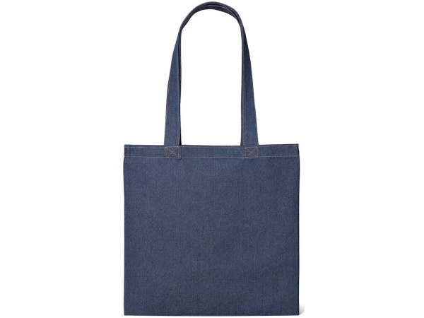 Джинсовая сумка-шоппер «Indigo» с широкими лямками, Цвет джинсовый
