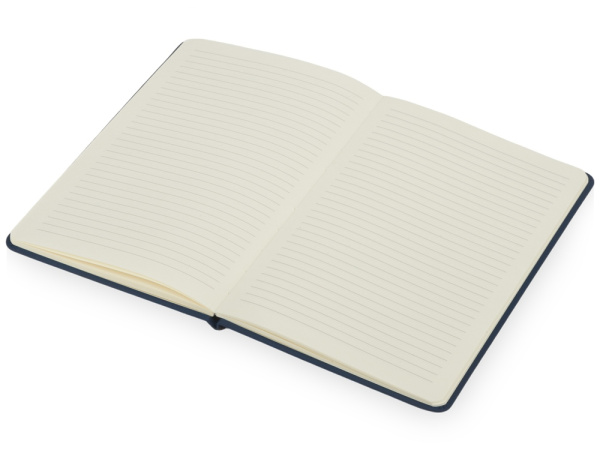 Блокнот в твердой обложке А5 «Wispy», Цвет темно-синий