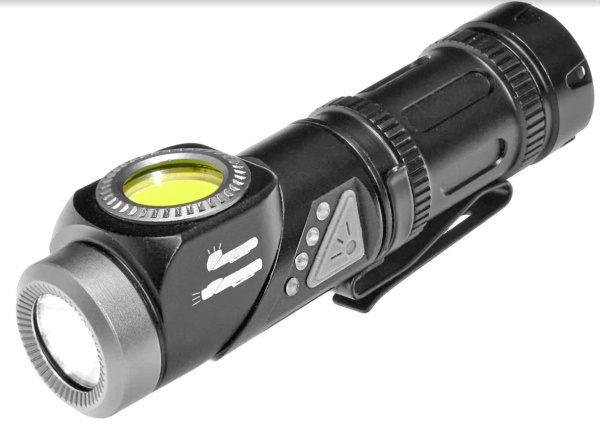 FOCUSray 1348 акку 16340 700 mAH COB+TG3 480 люмен USB кабель, шт