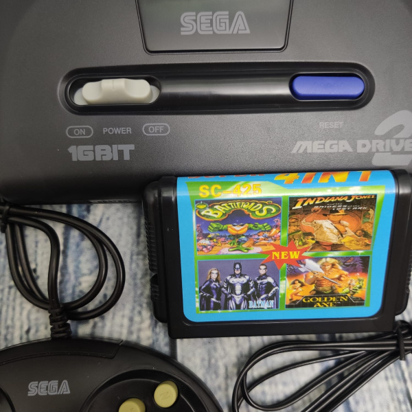 Картридж для приставок Sega Mega Drive 2 1-4 сборник 4 в 1 2 KC-419