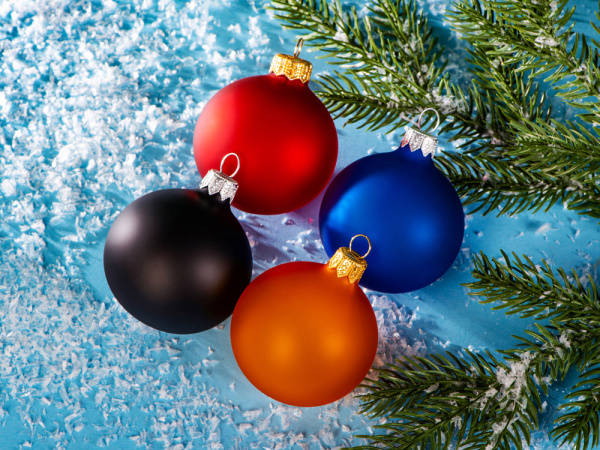 Стеклянный шар на елку «Fairy tale Opal», 6 см, Цвет желтый матовый