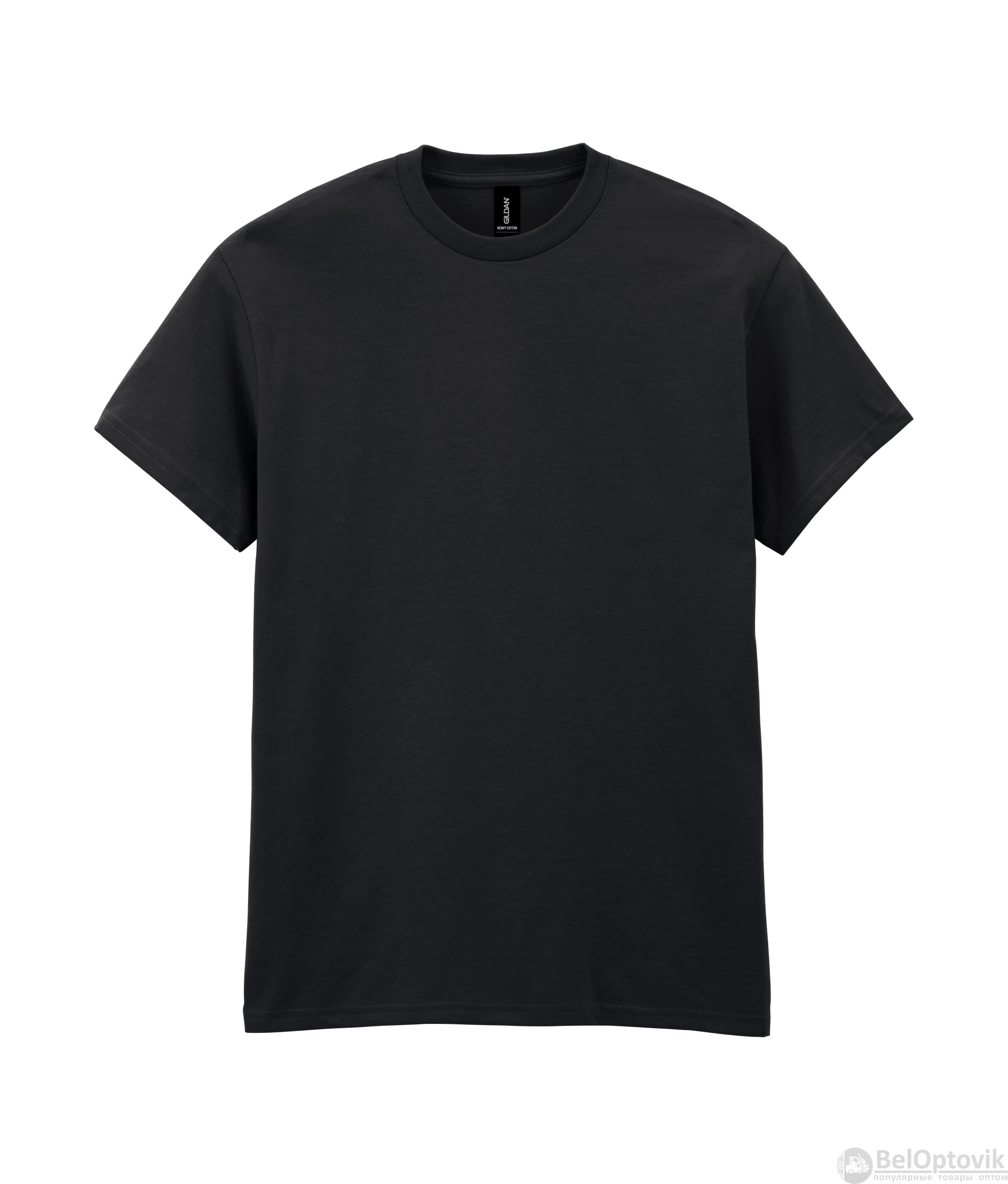 Футболка HEAVY COTTON, ЧЕРНЫЙ 3XL