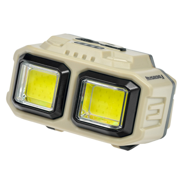 Фонарь налобный FOCUSray 1329 акку 18650 1200мАН 200 люмен,цифровой дисплей,USB кабель 1/160, шт