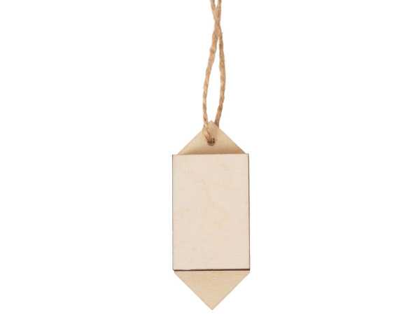 Деревянная подвеска на елку «Sweet», Цвет натуральный