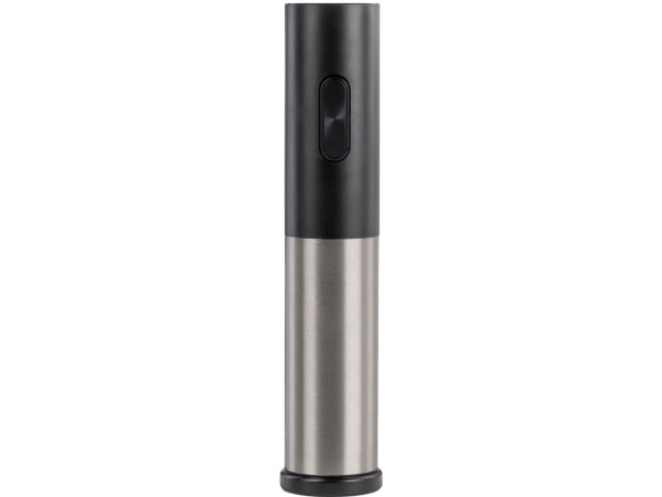 Электрический штопор для винных бутылок «Rioja», Цвет черный, серебристый