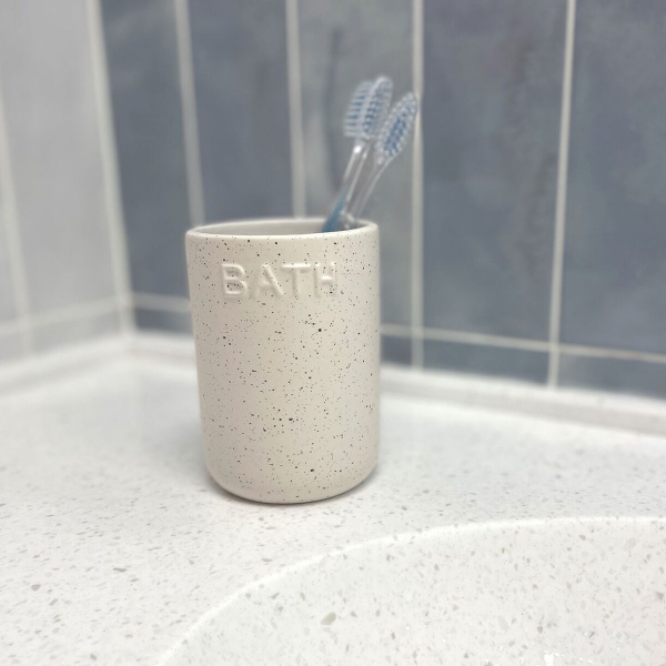 Стакан для ванной Каникулы на Бали, керамика