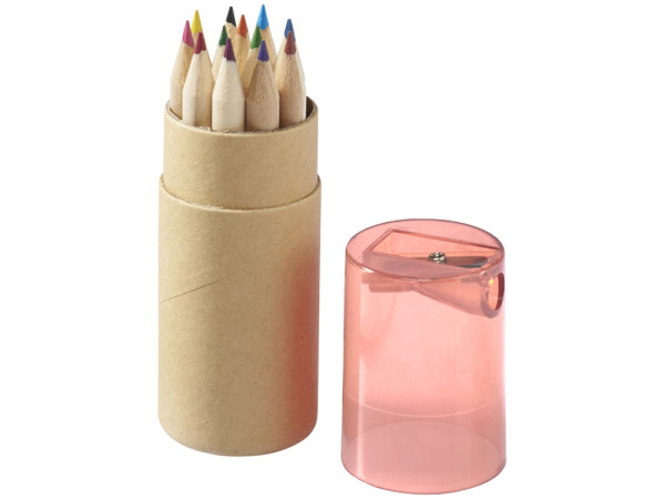 Набор из 12 цветных карандашей «Cartoon», Цвет натуральный/красный