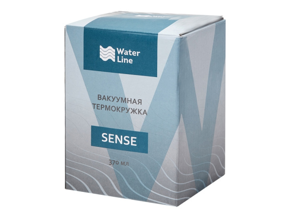 Вакуумная термокружка «Sense», Цвет серебристый