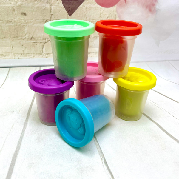 Набор для лепки Genio Kids Тесто-пластилин. Животный мир 6 цветов, 10 формочек