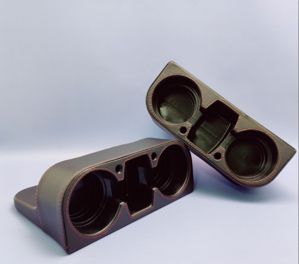 Карман-органайзер автомобильный между сиденьем и консолью с двумя подстаканниками Большой