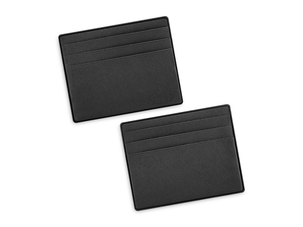 Картхолдер для 6 банковских карт и наличных денег «Favor», Цвет черный