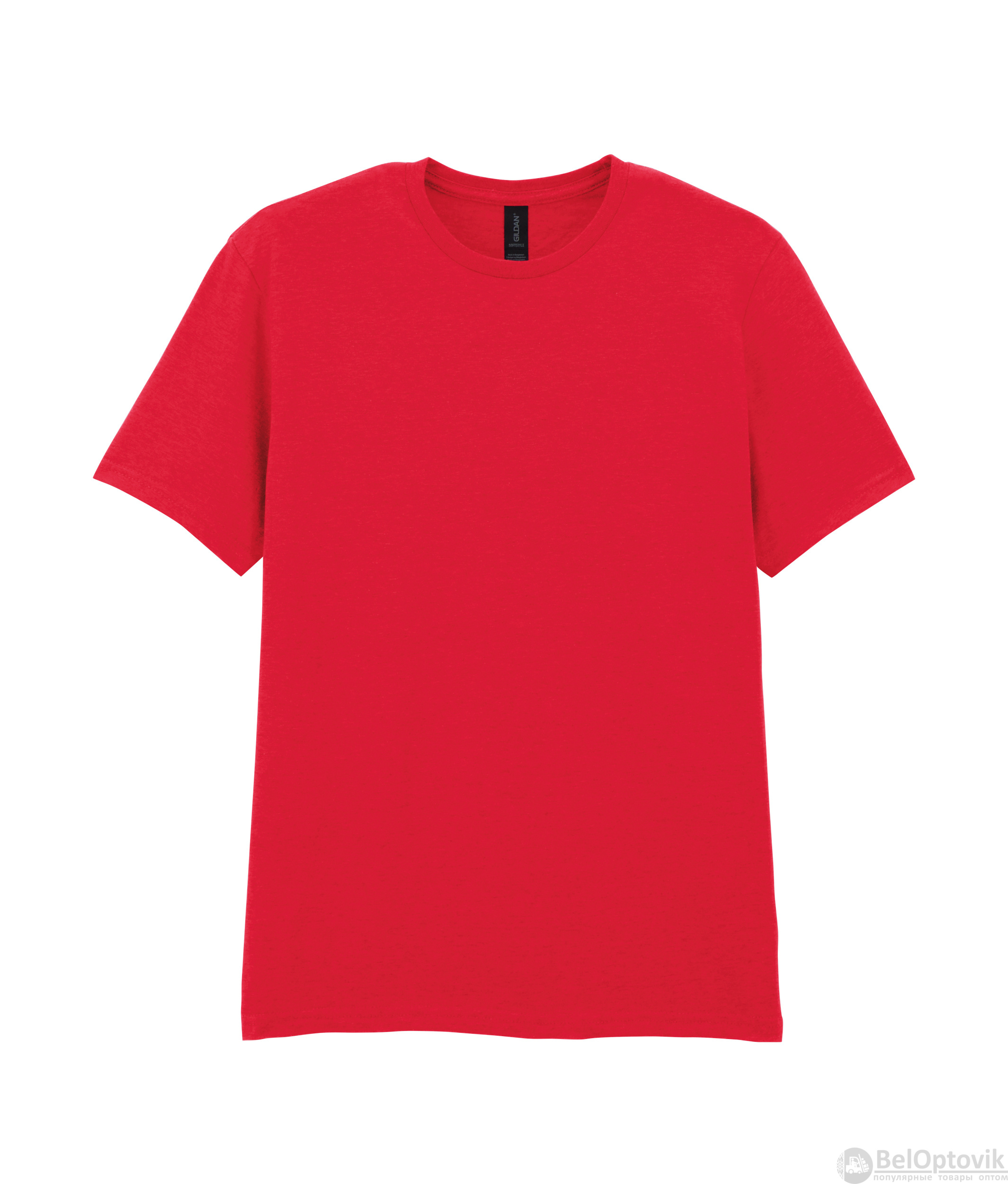 Футболка SOFTSTYLE, КРАСНЫЙ 2XL