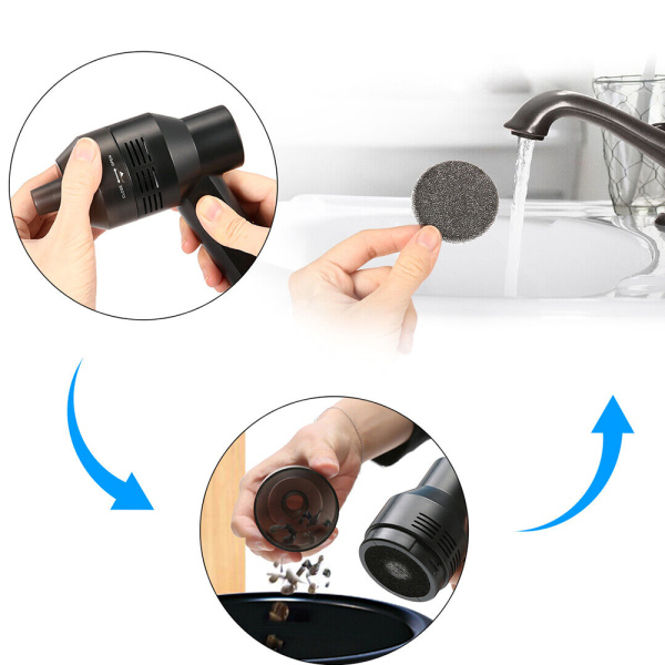 Портативный беспроводной мини пылесос Киплинг (2 насадки)