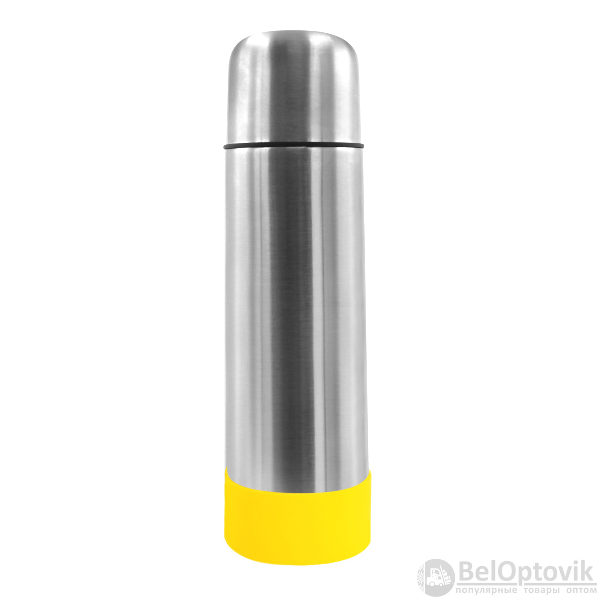 Термос Picnic Silver To Go, серебристый/жёлтый