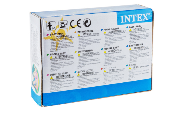 Надувной детский бассейн "Summer Set Pool" 61х22см Intex