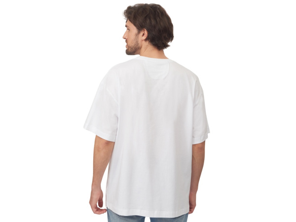 Футболка оверсайз «Vienna» унисекс, Размер XL, Цвет белый