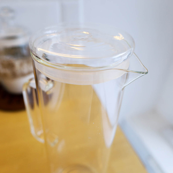 Кувшин 1400 мл стеклянный / LCTP265 /уп 40/ Стеклянная крышка