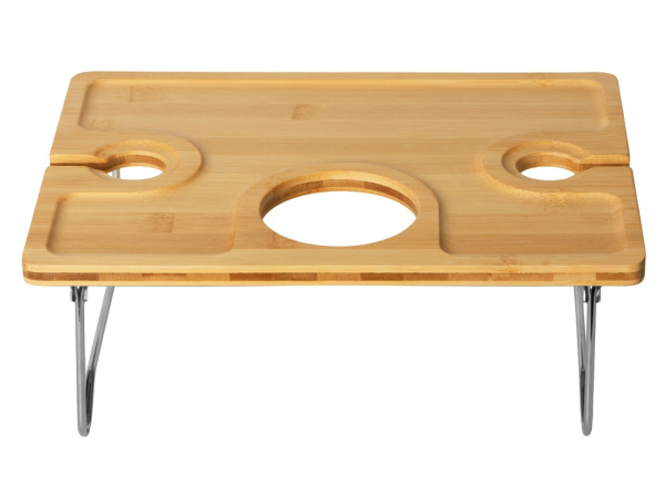 Столик бамбуковый на складных ножках «Barolo», Цвет натуральный