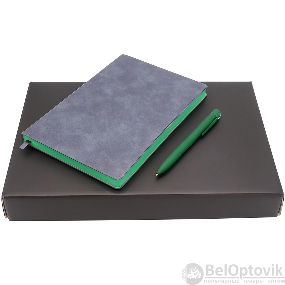 Подарочный набор МОМЕНТЫ, зеленый