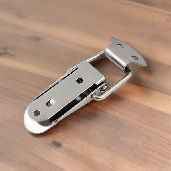 Замок гладкий 128*41,3 мм., Никель / Долговечный и эффективный