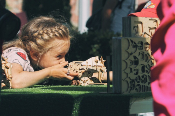 Деревянный конструктор (сборка без клея) “Аркбаллиста” UNIWOOD