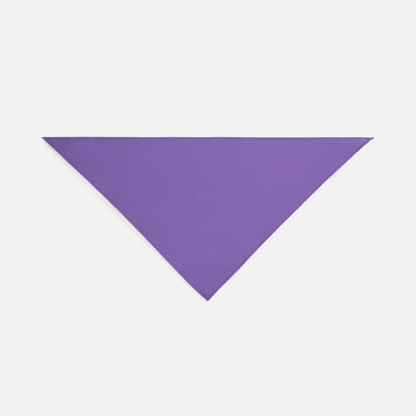 Шейный платок Bandana, темно-фиолетовый, 62х62х86 см