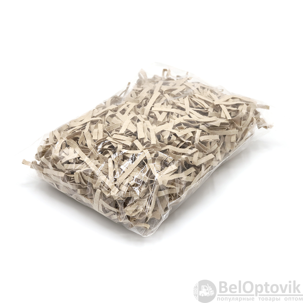 Наполнитель - стружка бумажная 2 мм крафт 100 г.