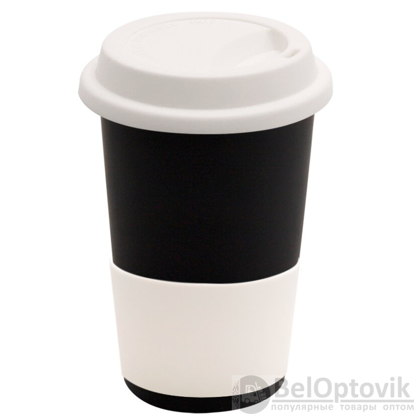Кружка Magic To Go, черный/белый