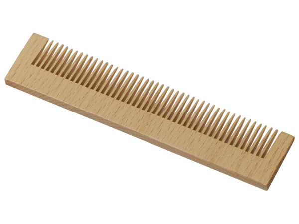 Расческа-гребень для волос «Leela», Цвет натуральный