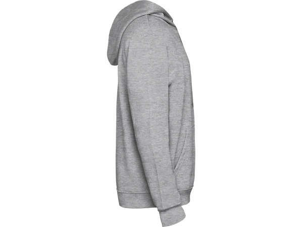 Толстовка с капюшоном «Urban» детская, Размер 11-12, Цвет серый меланж/черный